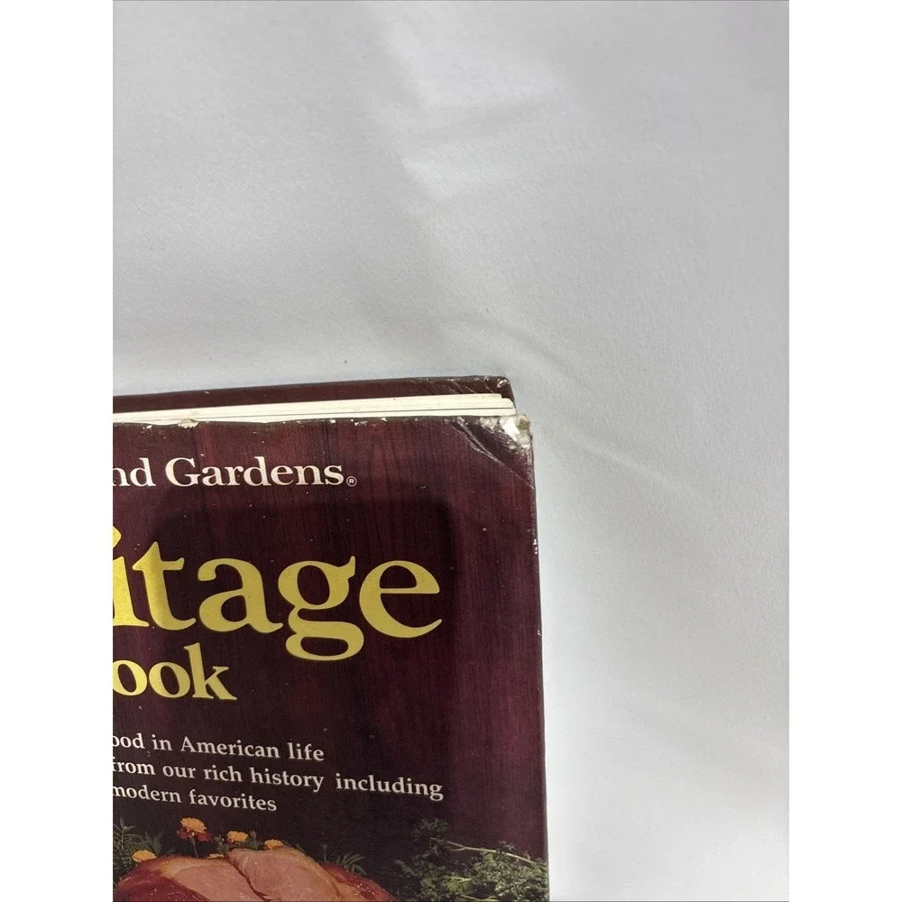 Vtg Better Homes & Gardens Heritage Cook Book Hardcover 1975 American Recipes